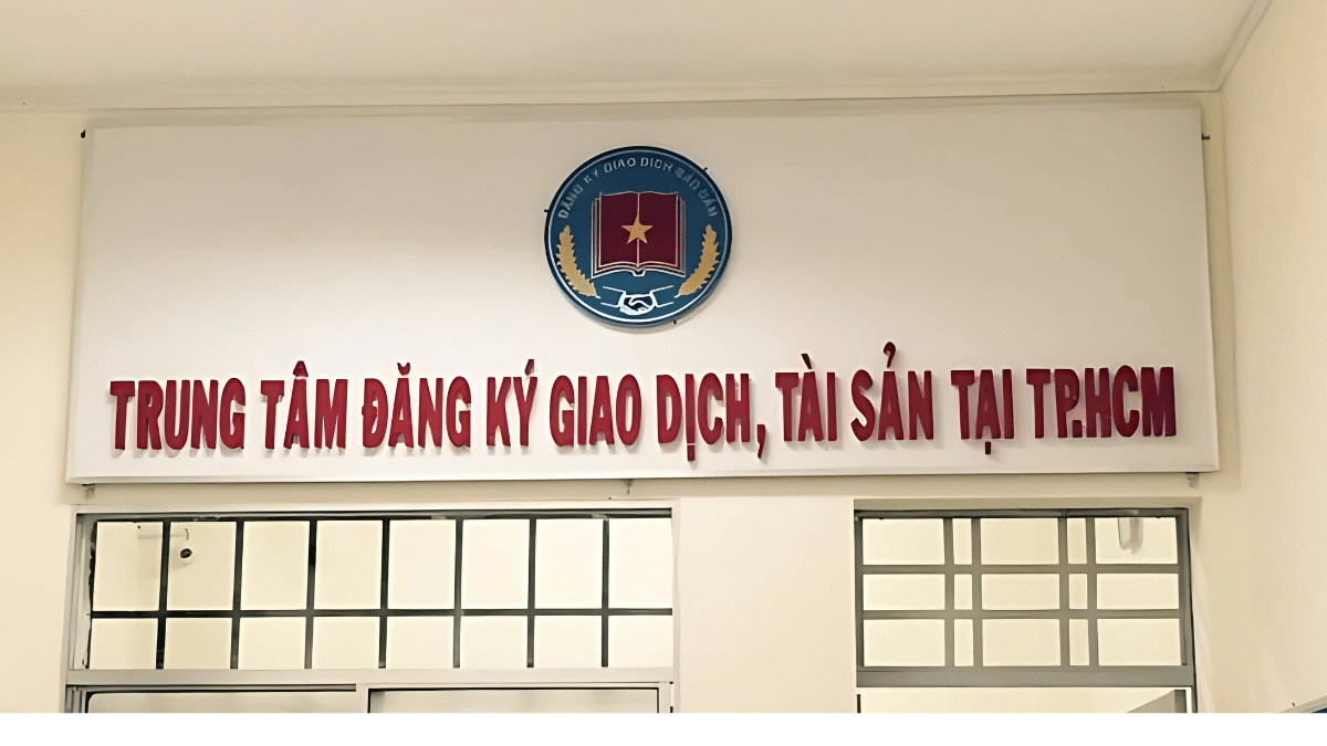 Trung tâm Đăng ký giao dịch, tài sản tại TPHCM